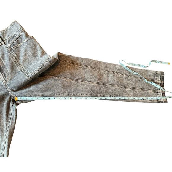 NWT Isabel Marant Tess Faded Boyfriend Jeans Grey High Rise Straight FR 38 US 6 - Picture 13 of 14